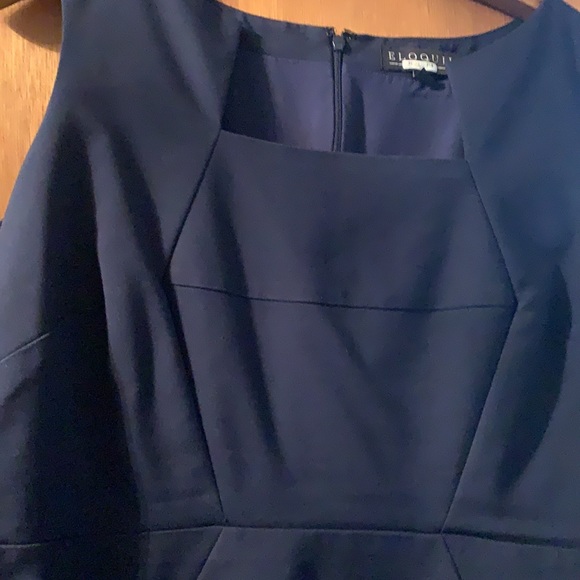 Navy business dress - Picture 2 of 4